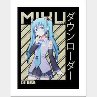 hatsune miku new 4 Posters and Art